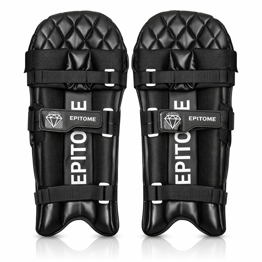 Black Epitome Pads (Left Handed Batsman)