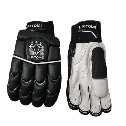 Epitome Black Cricket Gloves (Left Handed)