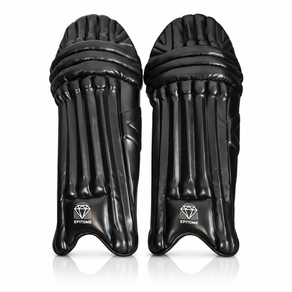 Black Epitome Pads (Left Handed Batsman)