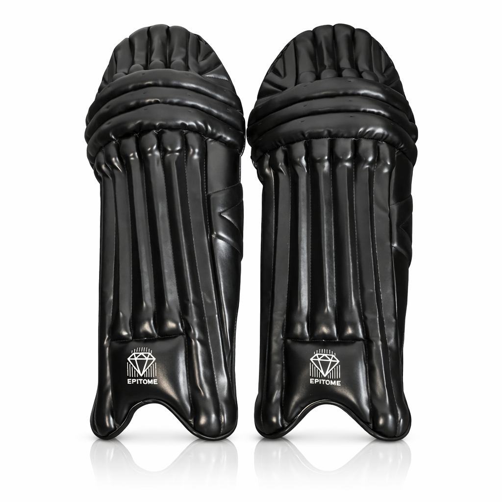 Black Epitome Pads (Right Handed Batsman)