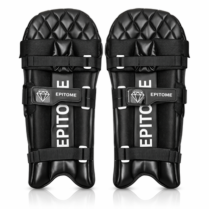 Black Epitome Pads (Left Handed Batsman)
