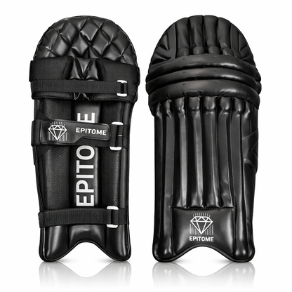 Black Epitome Pads (Left Handed Batsman)